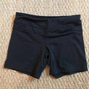 Black Lululemon Bike Shorts